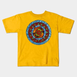 Gold Fish Pond Kids T-Shirt